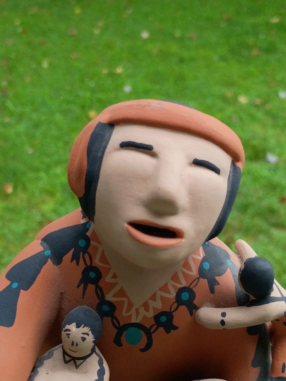 Native American Storyteller Pueblo Pottery TERESITA ORTIZ